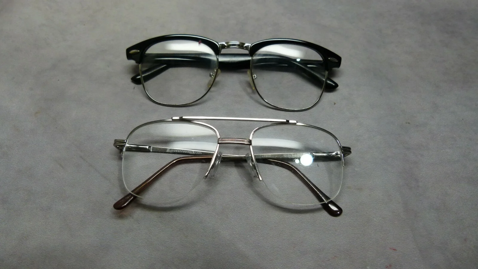 Lot of 2 pcs: Eyeglass Frame Shiratori & Reading Glasses Drdeanreaders +2.50