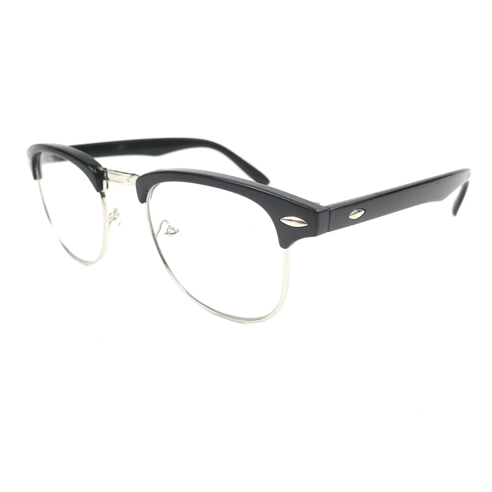 Shiratori Mens Eyeglasses 50-23-135 Black
