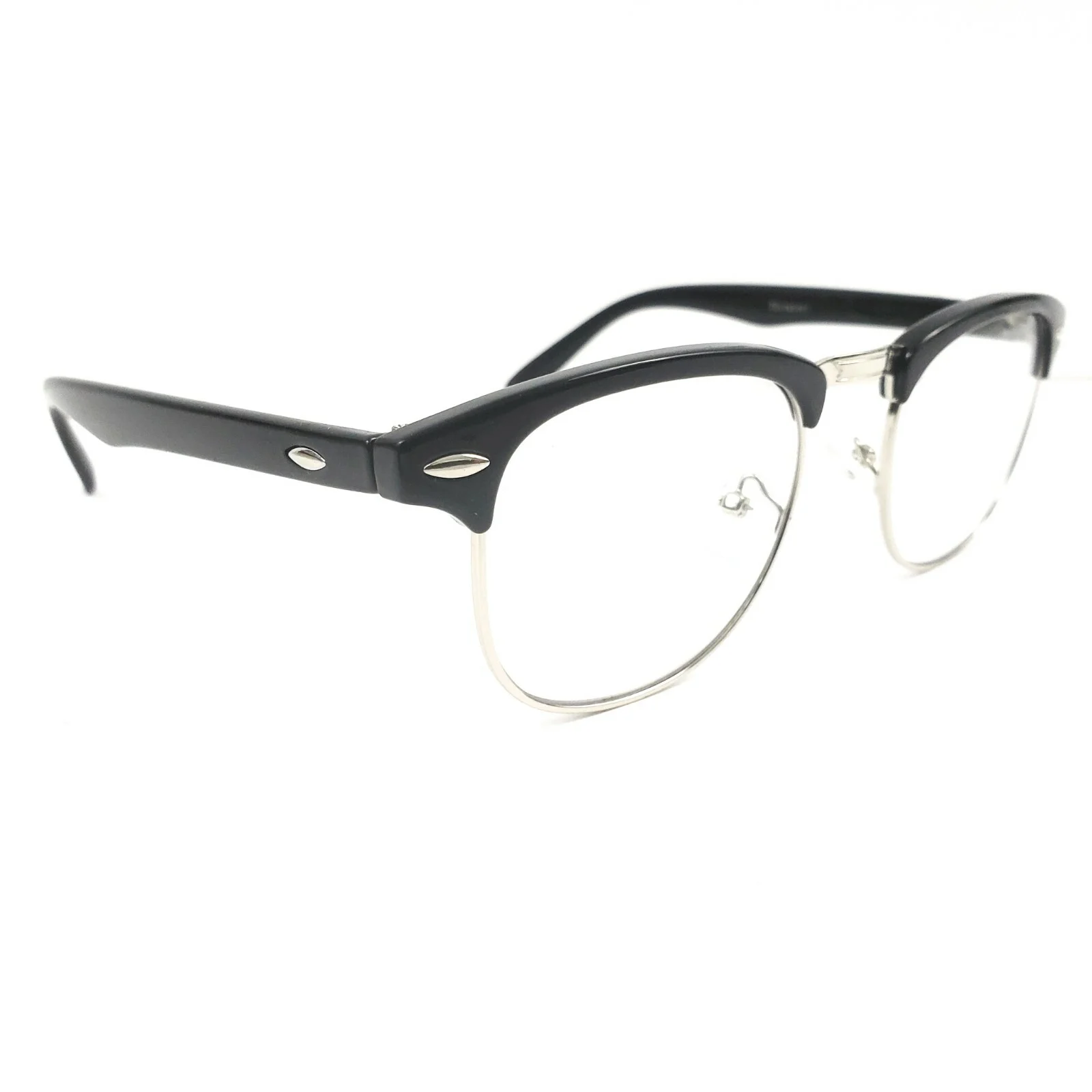 Shiratori Mens Eyeglasses 50-23-135 Black 3
